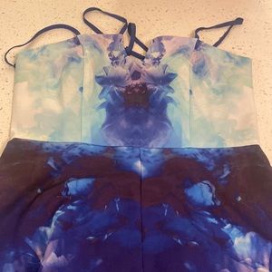 LF tie dye romper size medium